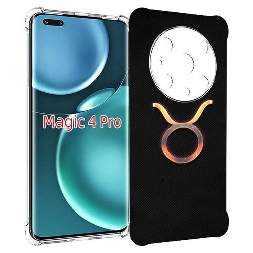 Чехол MyPads знак зодиака телец 5 для Honor Magic4 Pro / Magic4 Ultimate задняя-панель-накладка-бампер чехол mypads gta 5 логотип для honor magic4 pro magic4 ultimate задняя панель накладка бампер