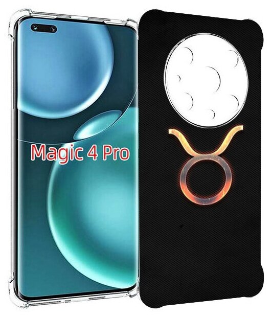 Чехол MyPads знак зодиака телец 5 для Honor Magic4 Pro / Magic4 Ultimate задняя-панель-накладка-бампер