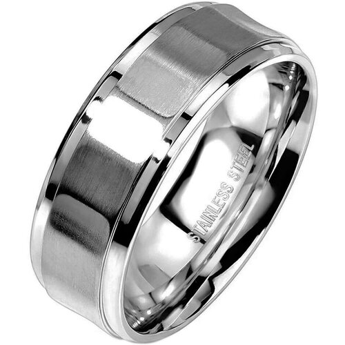 фото Кольцо spikes, нержавеющая сталь, размер 21.5