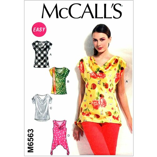 Выкройка McCall's №6563 Топ, туника