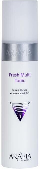 Aravia Professional Тоник-лосьон освежающий 2в1 Fresh Multi Tonic 250 мл 1 шт