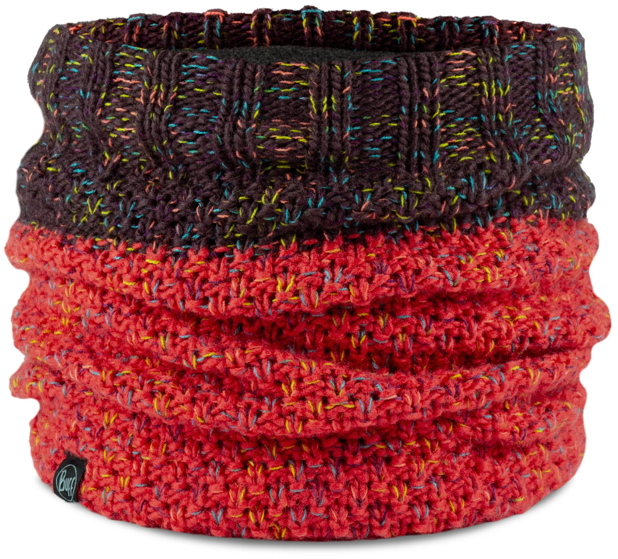 Шарф Buff Knitted & Fleece Neckwarmer Janna Coral 