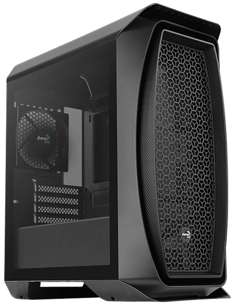 Корпус MicroATX Minitower AeroCool Aero One Mini-G-BK-v1 Black