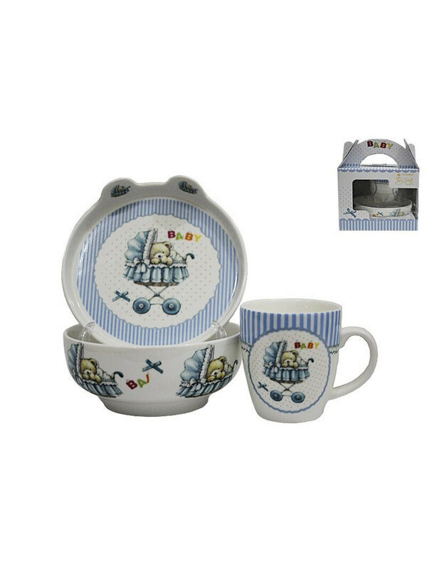 фото Набор детской посуды 3 предмета Lenardi 105-046