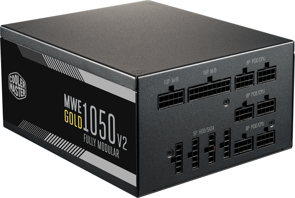 Блок питания 1050W Cooler Master MWE Gold 1050 FM V2 ATX 3.0 (MPE-A501-AFCAG-3EU)