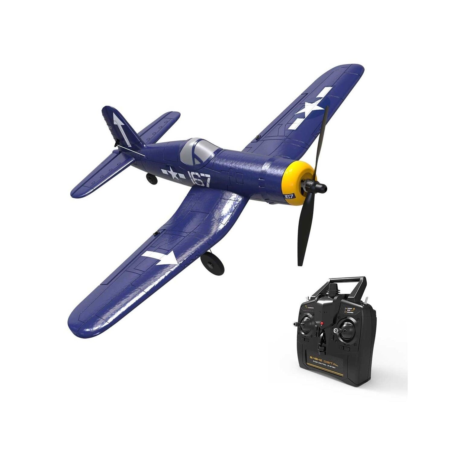 Самолет Volantex 761-8 Corsair F4U RTF с системой стабилизации VolantexRC TW761-8-RTF