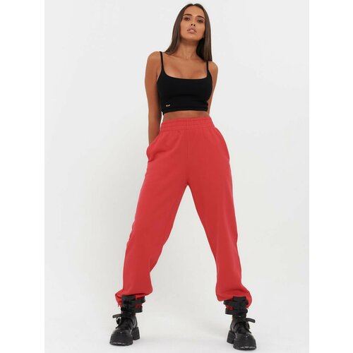 фото Брюки джоггеры little secret, размер l, розовый