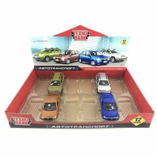 313414 Машина металл RENAULT LOGANDUSTER 12 см 700₽