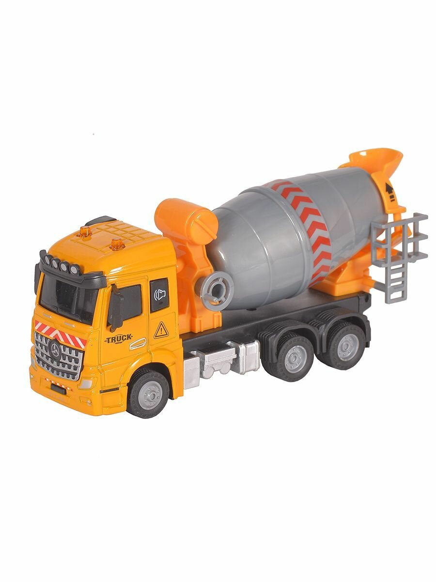 Модель машины 1:43 WZ Бетономешалка 20 см 24088М