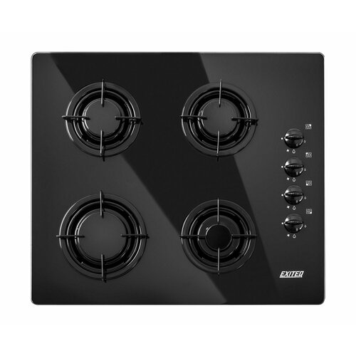 Газовая варочная панель Exiteq 60см встраиваемая электроподжиг и контроль газа 2199000₽