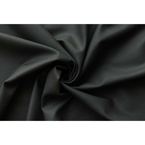 Ткань черная шерсть саржевого плетения