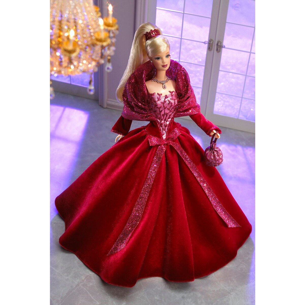 Holiday sales celebration barbie