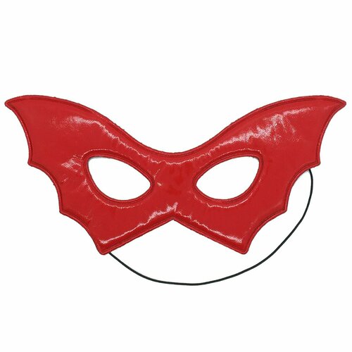 Маска карнавальная Бабочка красная маска карнавальная с блестками красная