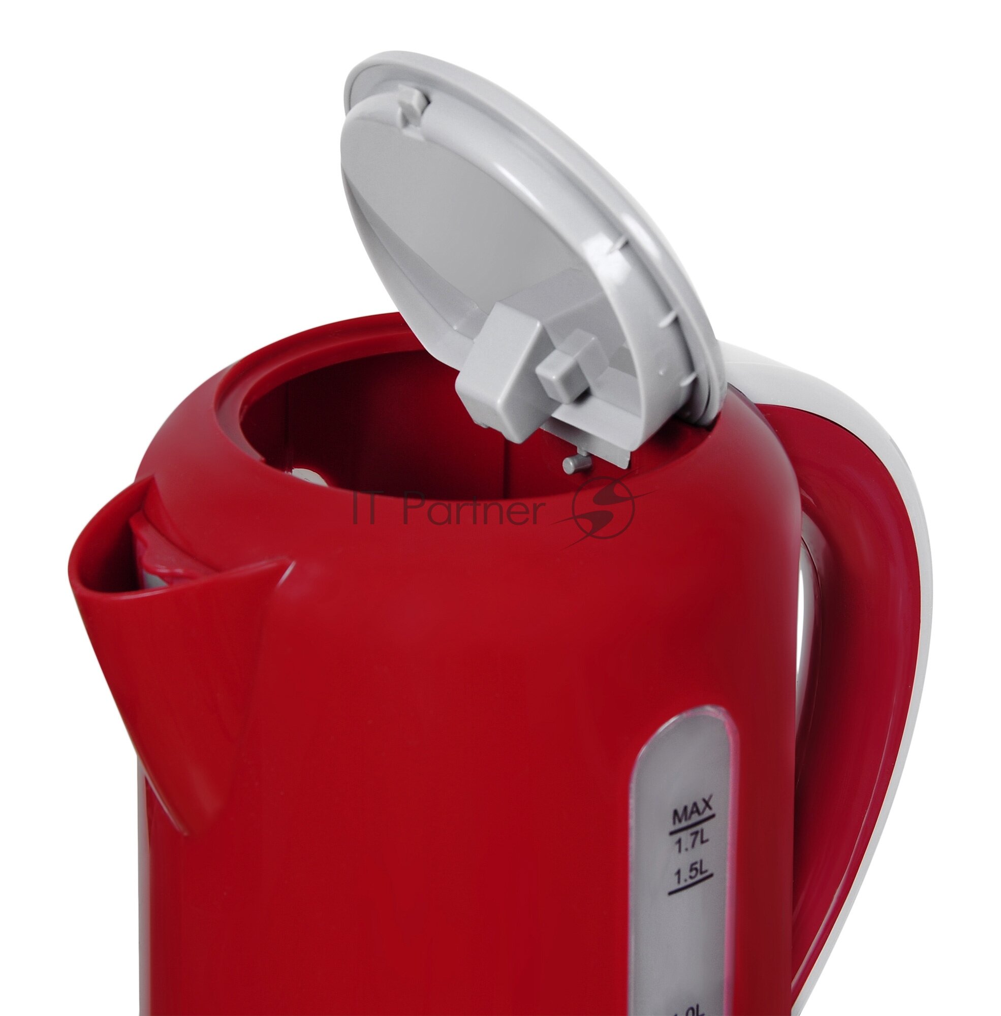 Чайник электрический STARWIND , 2200Вт, красный и серый - фото №9