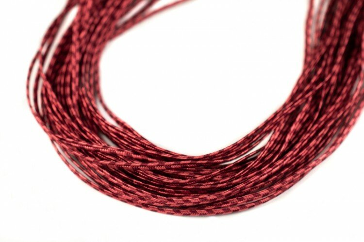 Cутаж 3мм, цвет ST1190 Rose/Merlot (роза/мерло), 1 метр