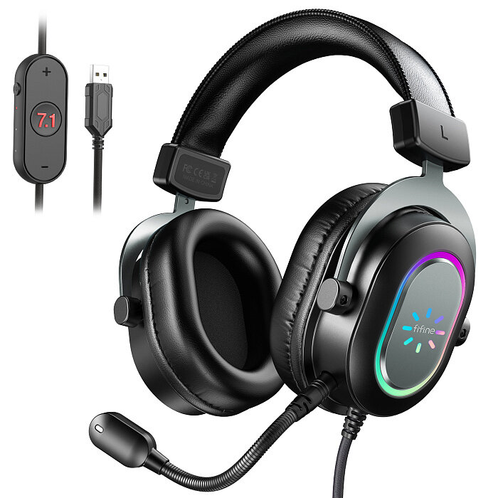 Игровые наушники Fifine H6 Gaming Headsets, Graphite