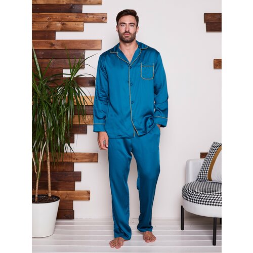 Пижама Малиновые сны, размер 54, бирюзовый