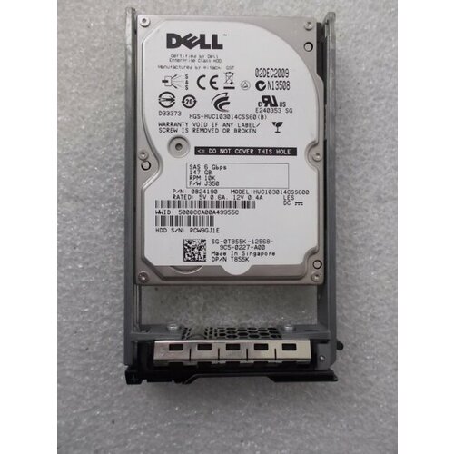 Жесткий диск Dell T855K 146Gb SAS 25 HDD 4197500₽