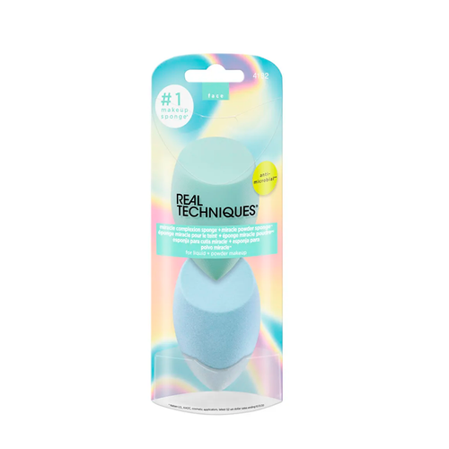 Набор спонжей для макияжа Real Techniques Summer Haze Miracle Complexion + Mirac 2 пр. набор косметики esponja miracle cleansing sponge stick