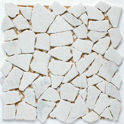 Мозаика Starmosaic Broken SPLIT WHITE MATT 30,5x30,5