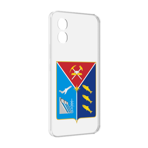 Чехол MyPads герб-магаданская-область для Honor X5 задняя-панель-накладка-бампер