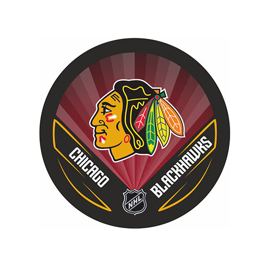 Шайба Rubena NHL 2022 Chicago Blackhawks