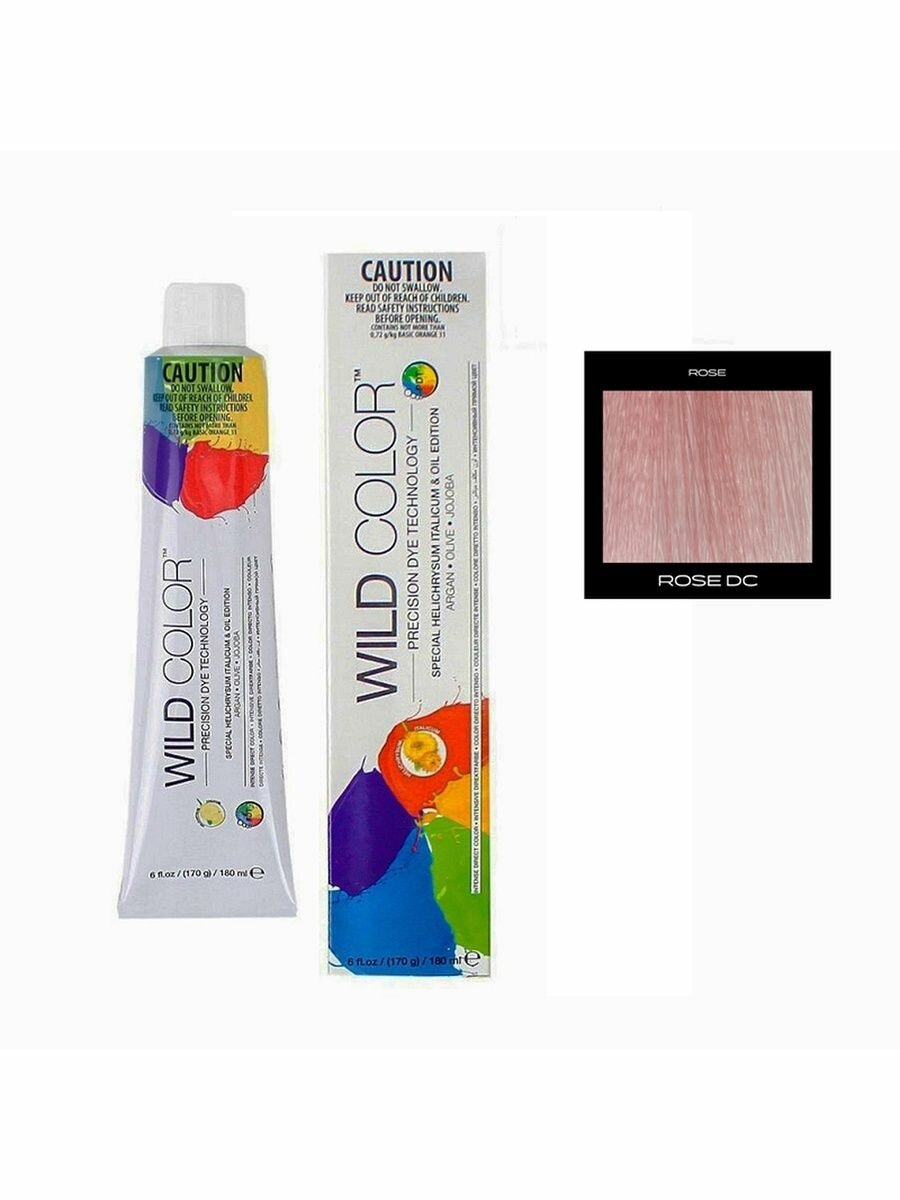 WILD COLOR Гель INTENSE прямого действия, роза