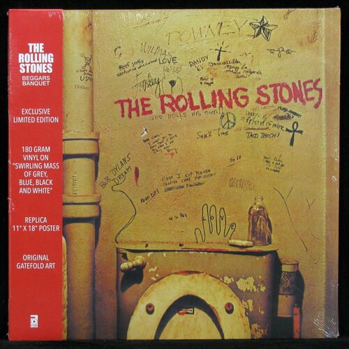 Виниловая пластинка Abkco Rolling Stones – Beggars Banquet (coloured vinyl, + obi, + poster)