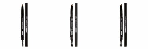 Карандаш для бровей Locean, Auto Eye Brow Pencil Professional, 05 Brown, автоматический, 3 уп