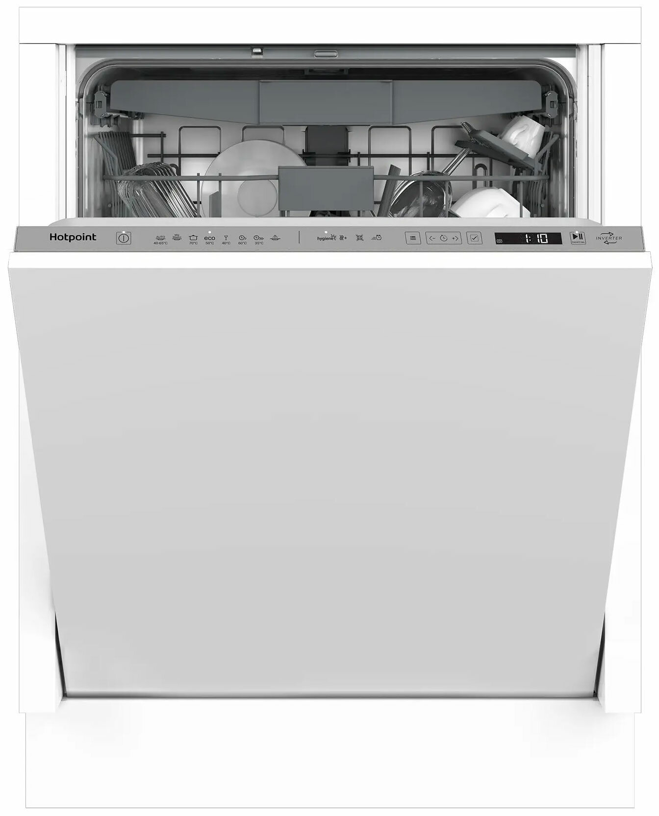 Встраиваемая посудомоечная машина Hotpoint HI 5D84 DW - фотография № 1