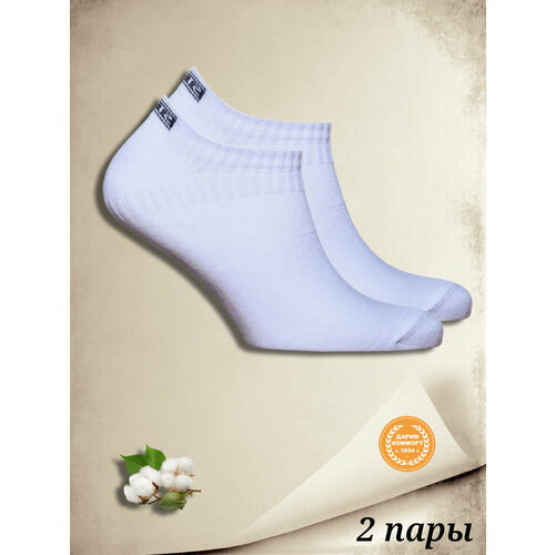 фото Носки гамма, 2 пары, размер 25-27, белый