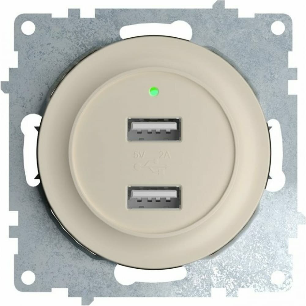 Двойная usb розетка OneKeyElectro - фото №19