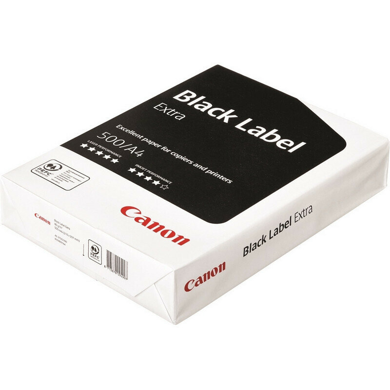Canon Black Label Extra Бумага офисная А4, марка В