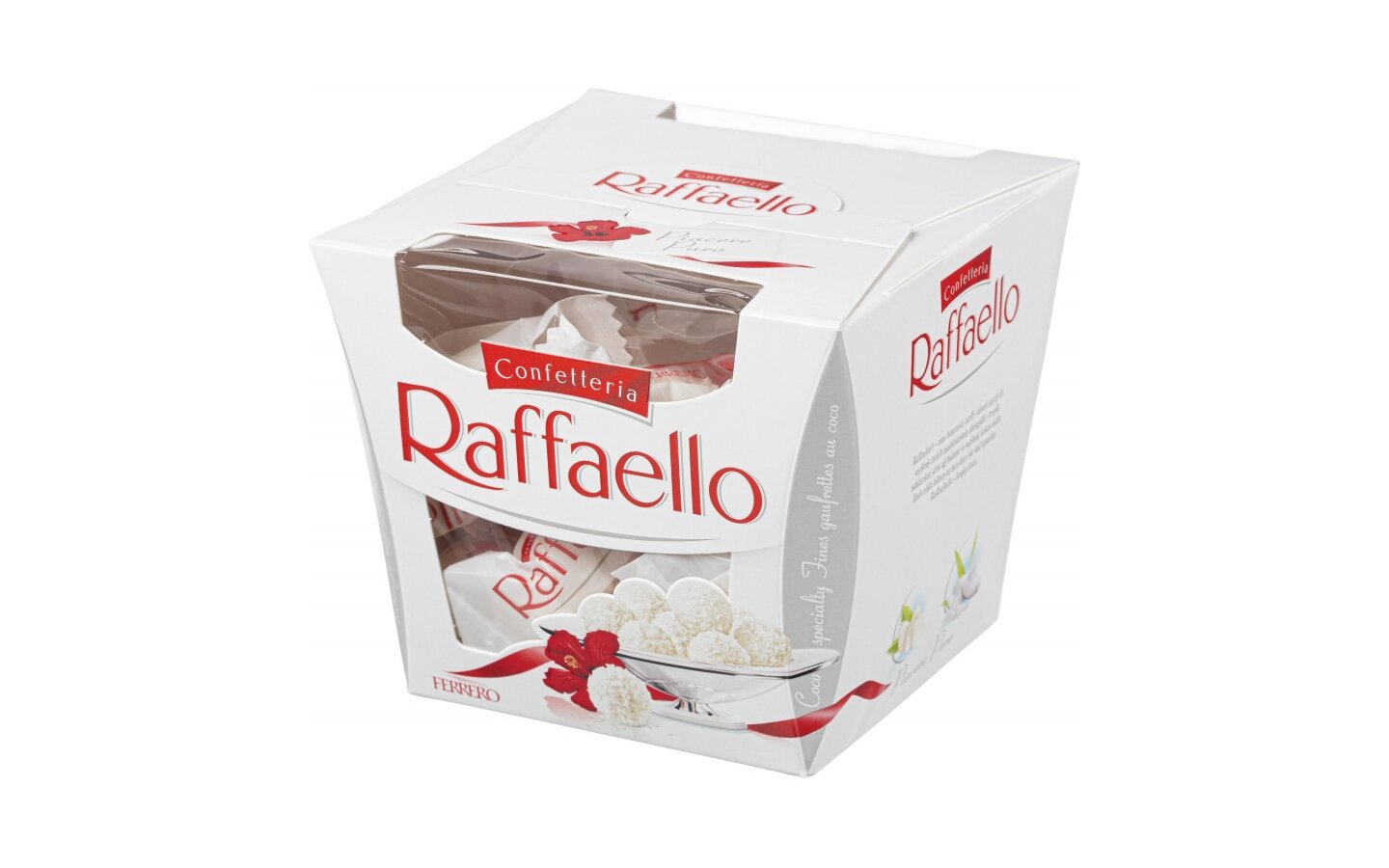 Конфеты в коробке RAFFAELLO (рафаэлло) с цельным миндальным орехом в кокосовой обсыпке 150 г