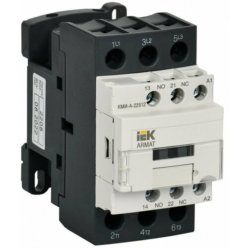 IEK ARMAT Контактор КМИ-А-22512 LC1D 25А 110В/АС3 1НО/1НЗ AR-ACC-21-025-110-11 (5 шт.)