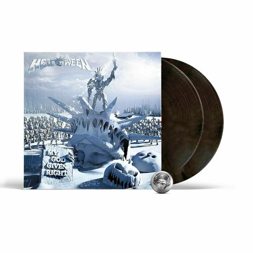 Helloween - My God-Given Right (coloured) (2LP) 2024 Clear Black Marbled, 180 Gram, Limited Виниловая пластинка primal fear metal commando