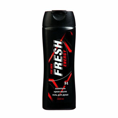 Шампунь для мужчин 3 в 1 FRESH Energy 300 мл 408₽