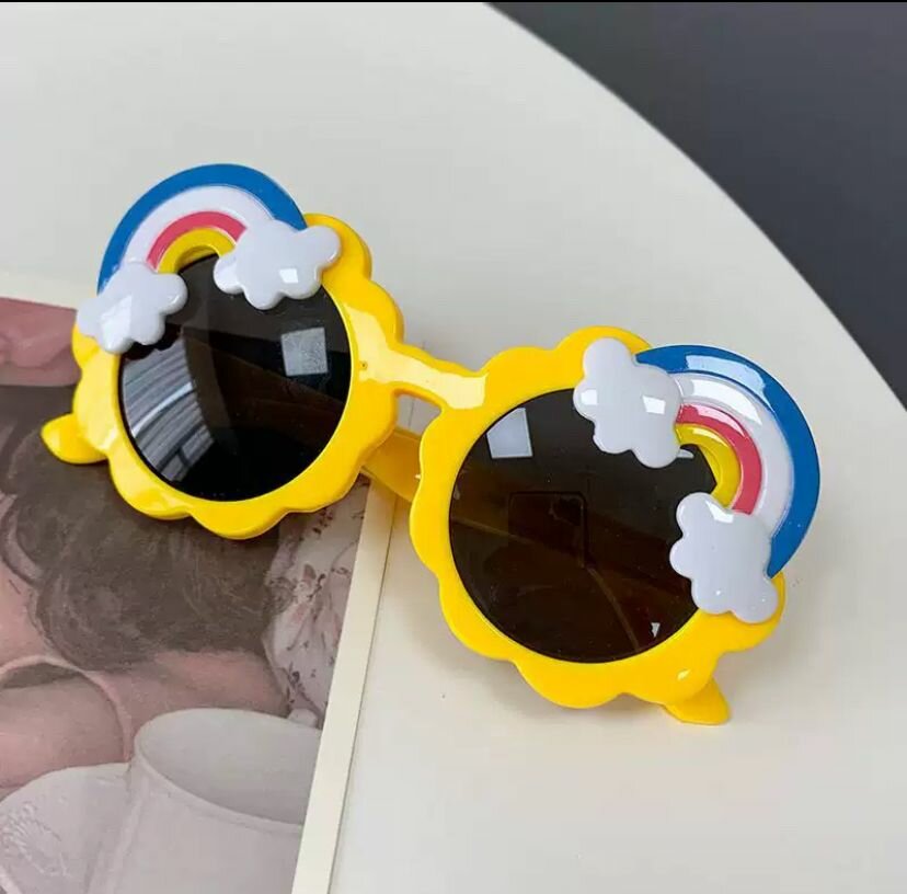 Детские солнцезащитные очки Очки солнце желтая 