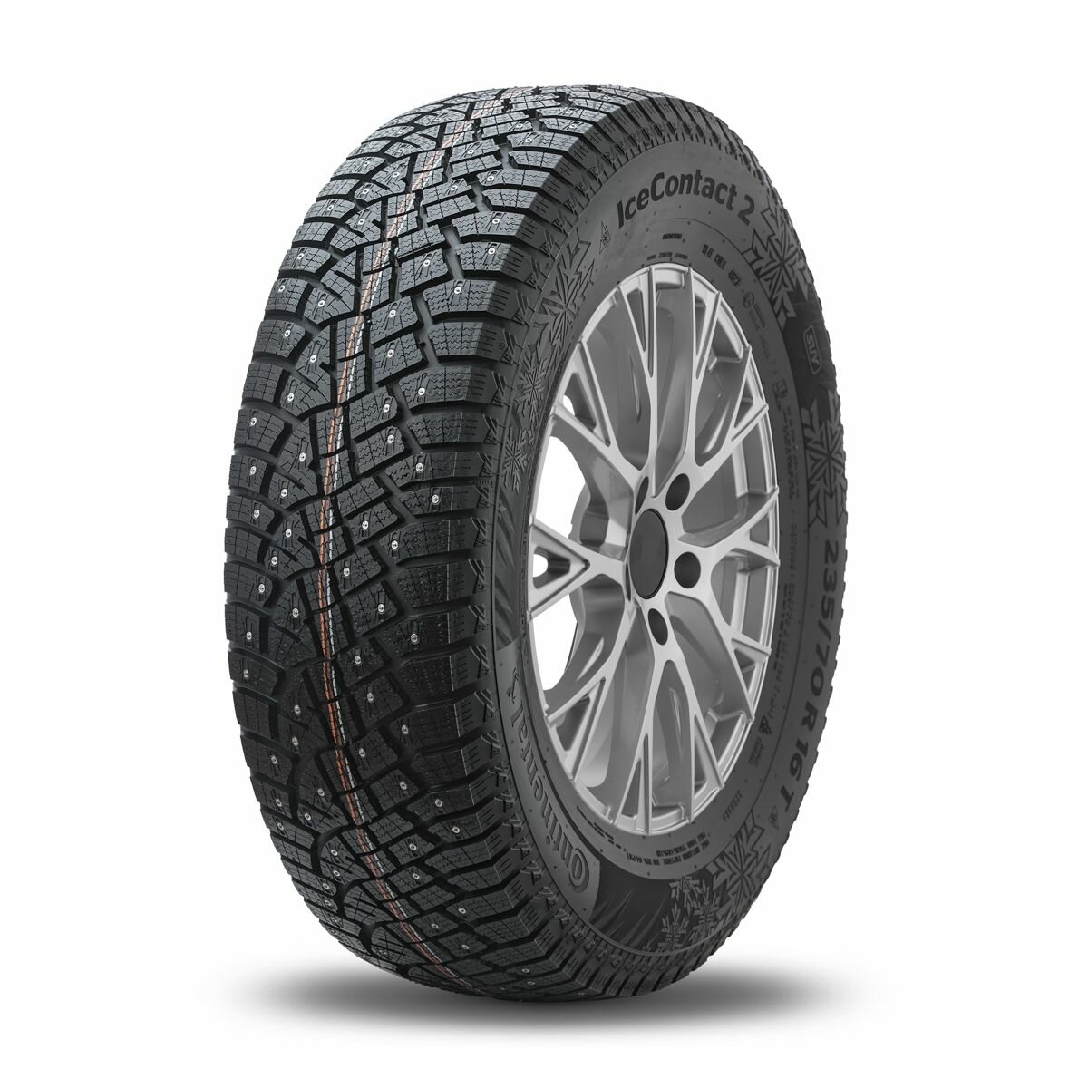 Шины Зимние шипованные Continental IceContact 2 195/60/R15