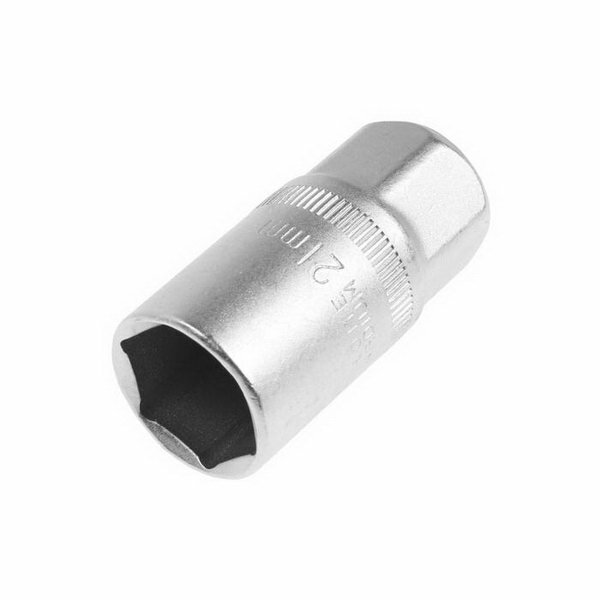 Головка свечная шестигранная под квадрат 1/2", 21 мм, CrV, вид: свечные