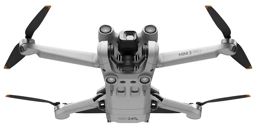 DJI Квадрокоптер DJI Mini 3 Pro (DJI RC) (Серый)