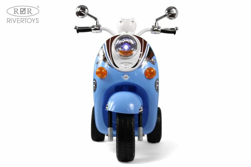 Другие электромобили Rivertoys Детский электромобиль Z444ZZ синий — фото 1