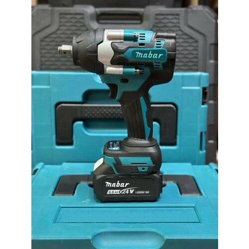 Бесщеточный ударный гайковерт для авто 800 Nm Аккумулятор 6Ah 10999₽