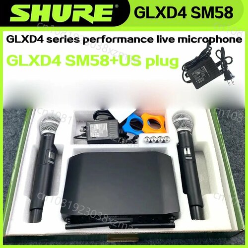 Беспроводные наушники Shure GLXD4 SM58 sm58 US Plug 12000₽