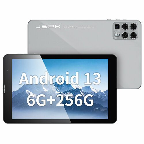 Планшетный компьютер Netcom JEPK 8 дюймов 6 ГБ 256 ГБ Android 5G космический серый 6158₽