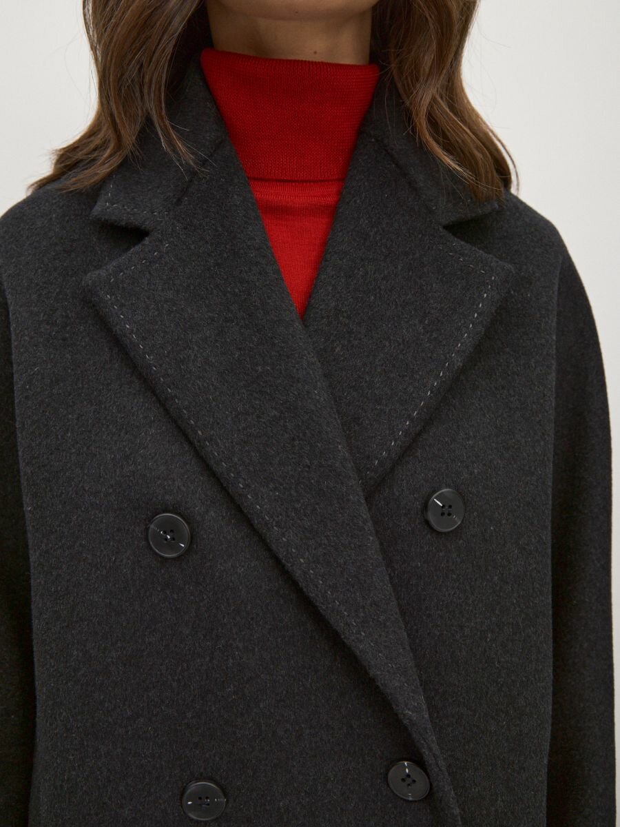 Пальто TO BE ONE, размер 46, графит — фото 1