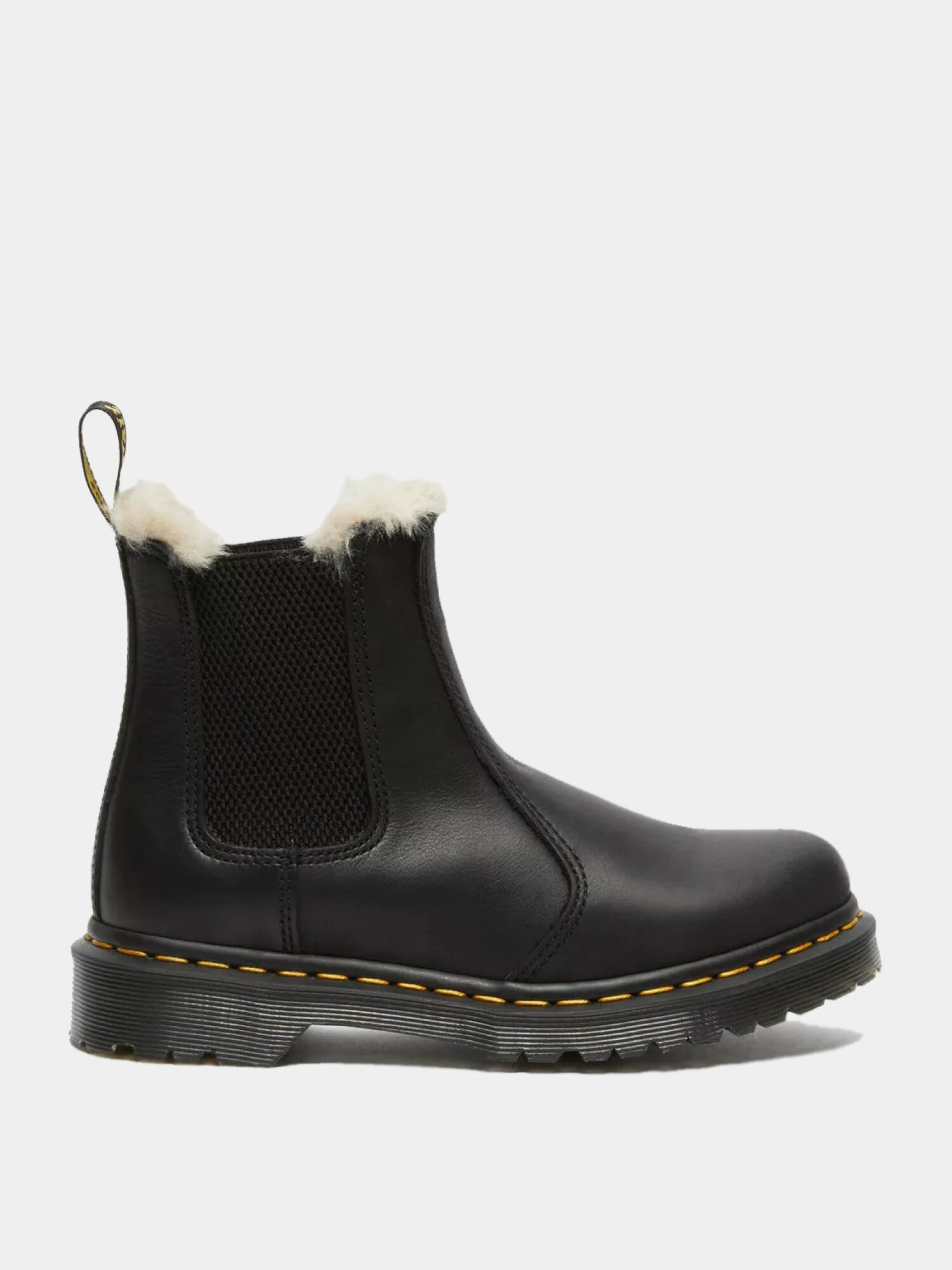 Ботинки челси Dr. Martens 2976 Faux Fur Lined, размер 40, black