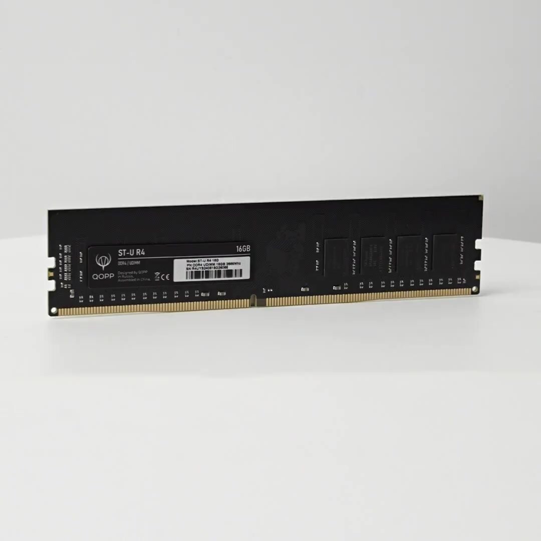 DDR4 DIMM 2х16GB Оперативная память для компьютера 2666 Мгц QOPP — фото 1