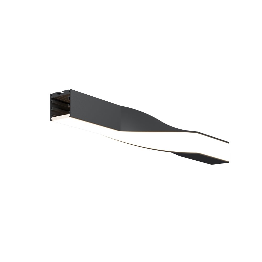 Комплектующие к светодиодной ленте Led Strip ALM-3535R-B-TL-90°-0.4M Радиусный профиль