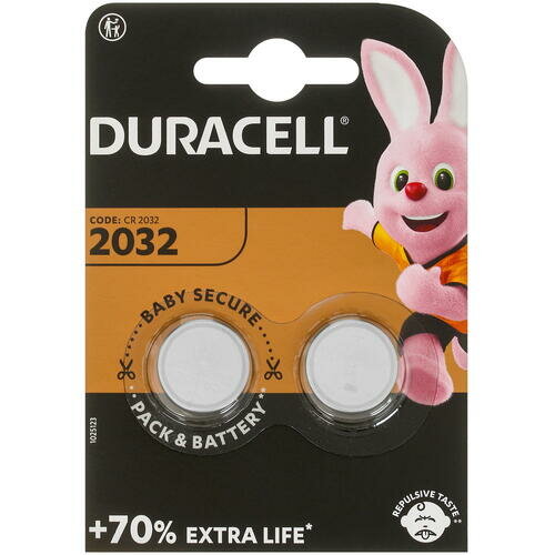 Батарейка Duracell плоская / CR2032